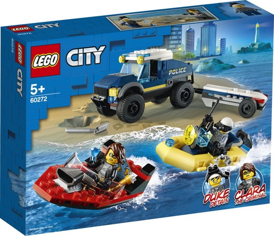 LEGO® Elit Rendőrség Hajószállító